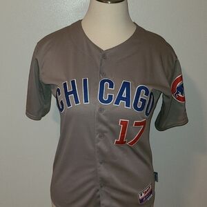 Majestic Authentic Collection Gray Jersey